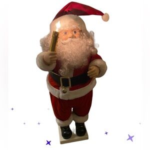 VTG 1995 Elco Motion-ette NWT Santa clause animatronic light 24”